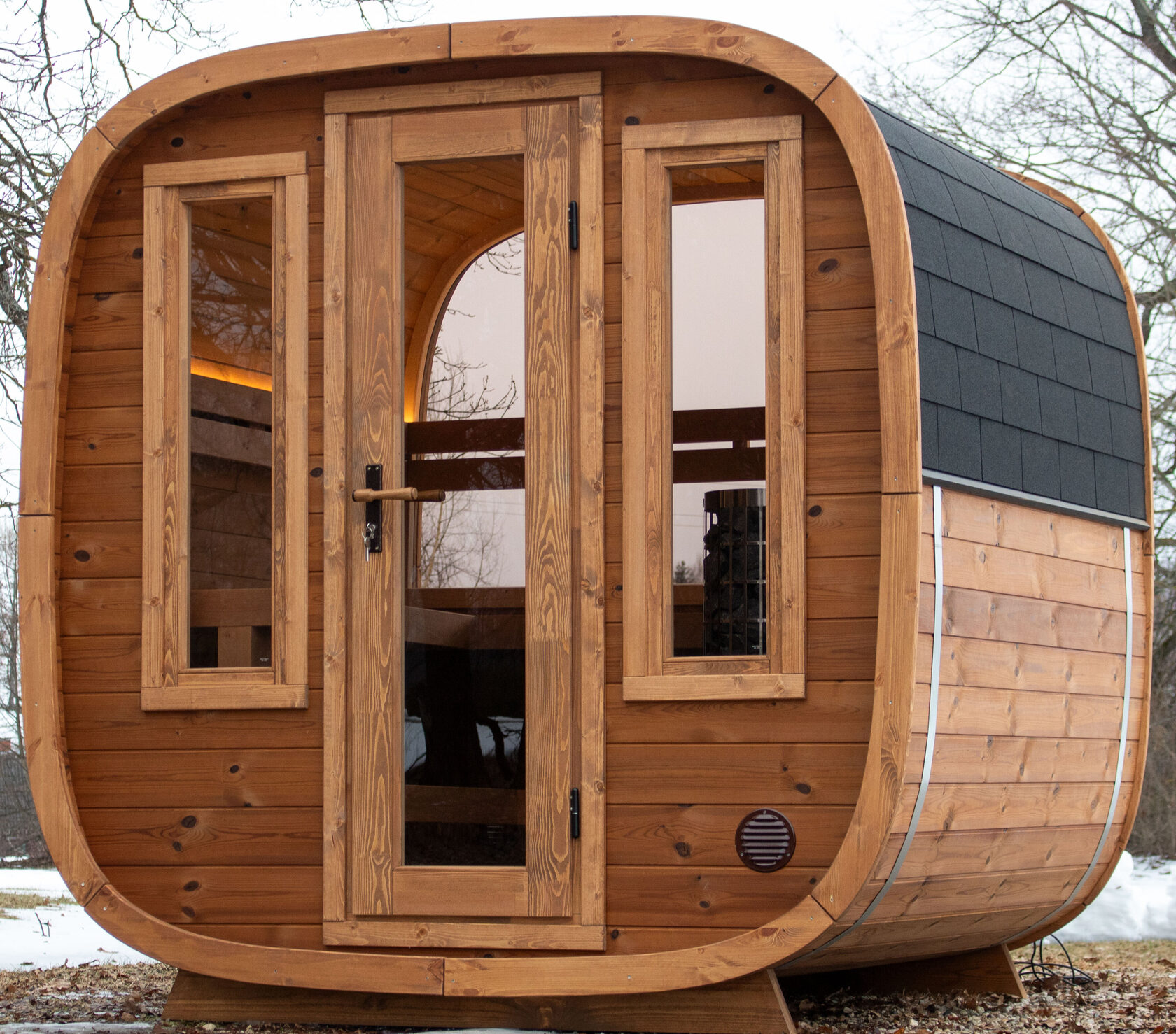 Okna kwadratowe 2 x 350 x 750 mm