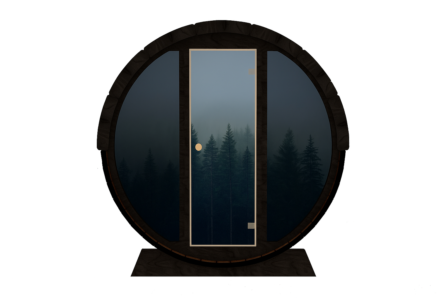 Przednia ściana lustrzana