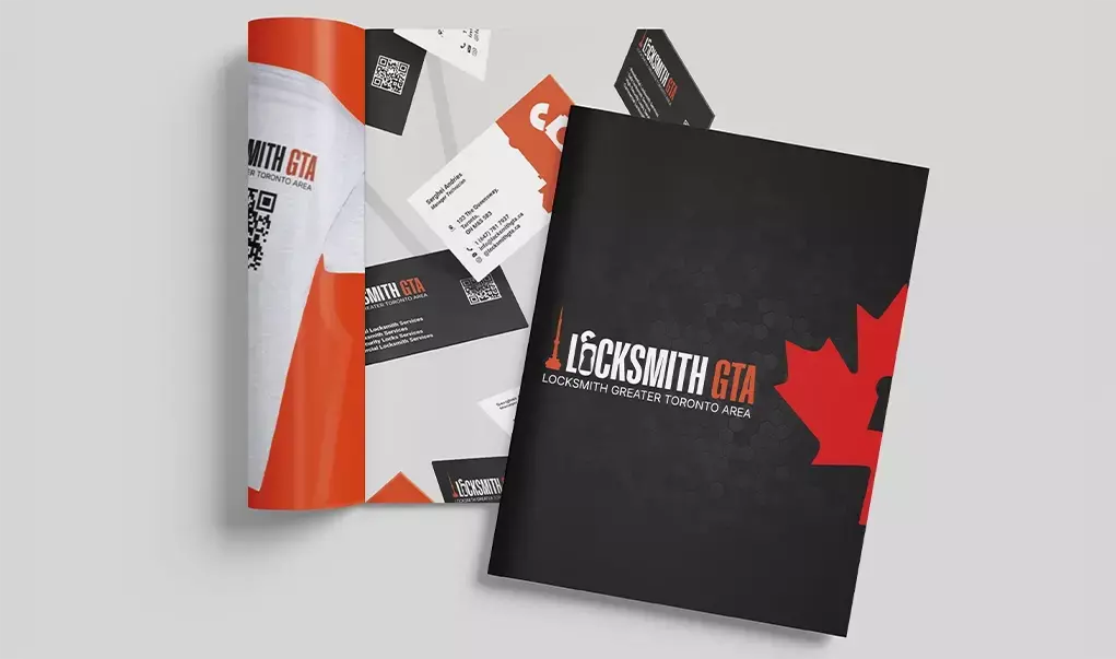 Locksmith GTA brand book by Thrive Solutions
