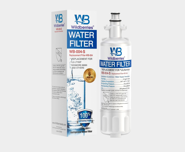 WB-004-S Wildberries Refrigerator Water Filter — 1 Pack
