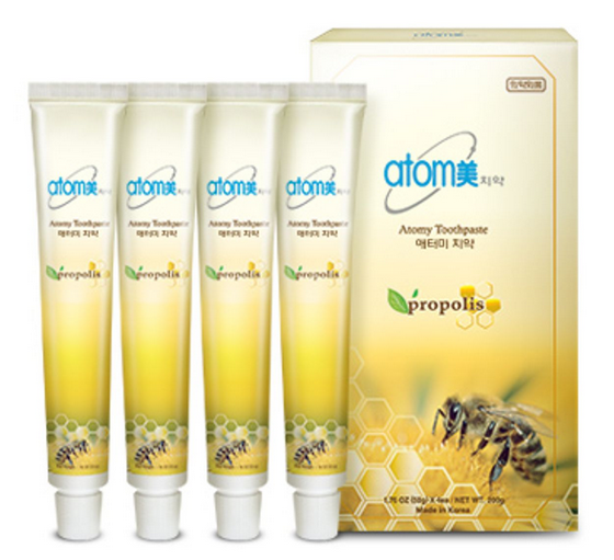 Atomy Toothpaste 50 g — набор 4 тюбика