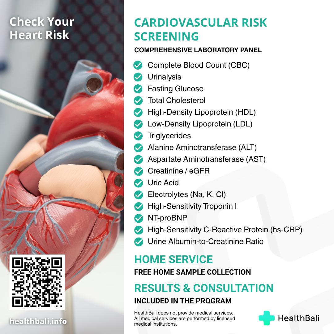 Heart Health & Risk Assessment - Cardiovascular Risk Screening Panel ...