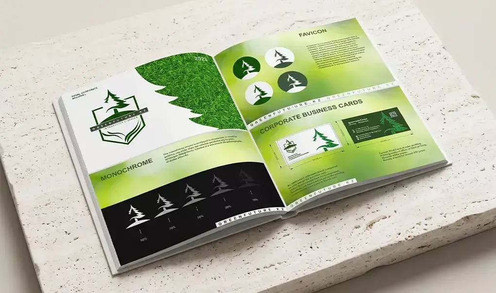 GreenFuture brand book by Thrive Solutions