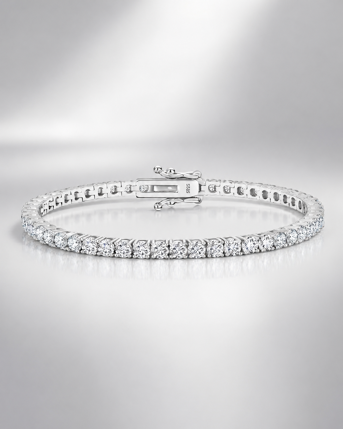 Tennis 3mm Bracelet Steel review photo 1