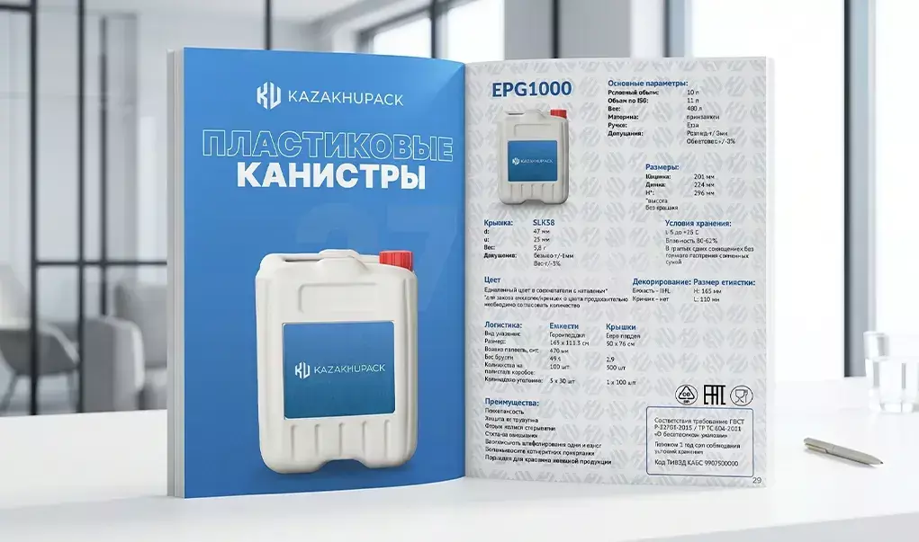 KazakhUpack product catalogue by Thrive Solutions