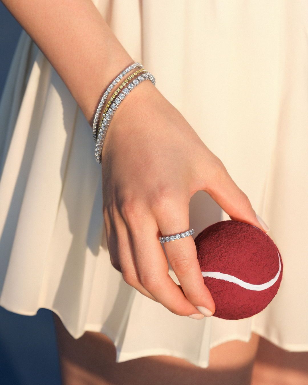 Tennis 3mm Bracelet Steel review photo 6