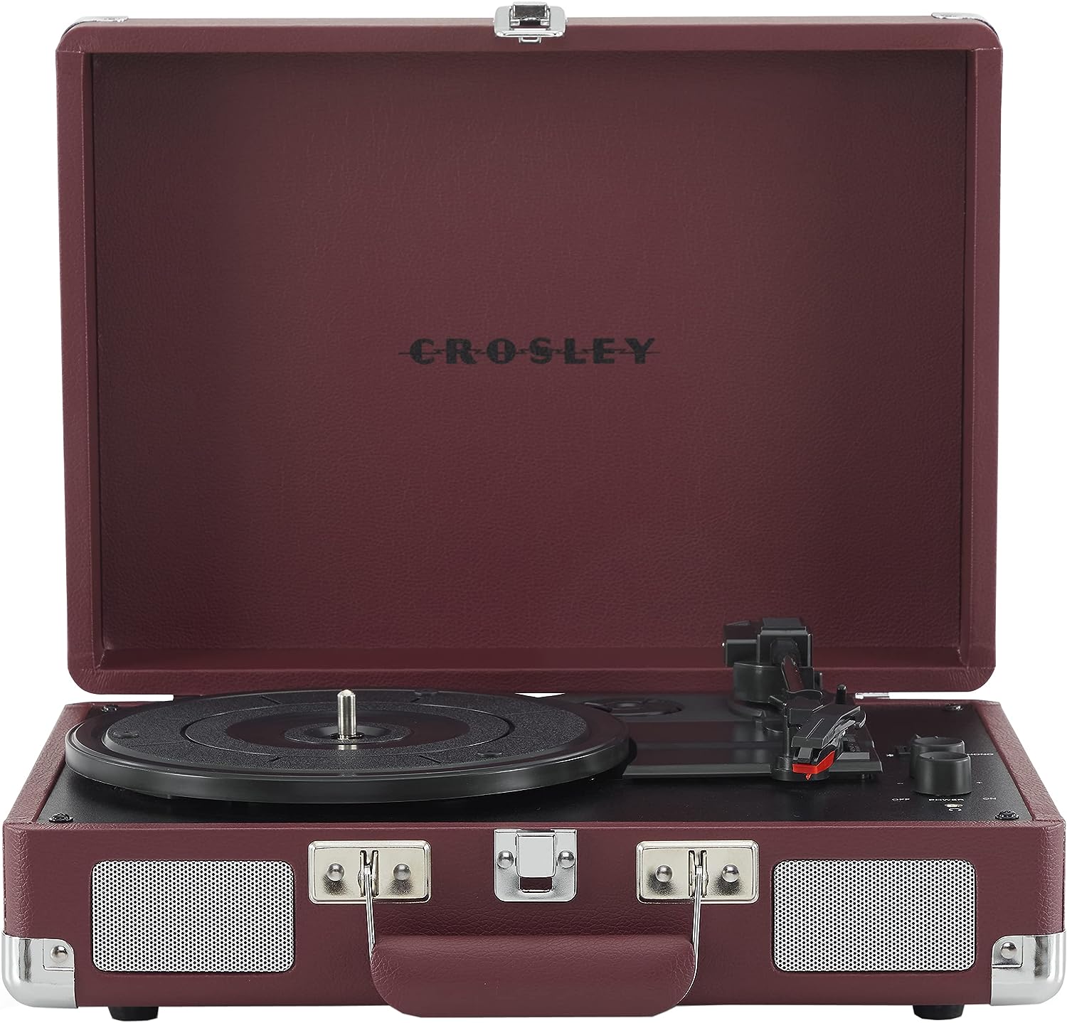 Crosley Cruiser Deluxe Burgundy | PLAY VINYL - UA