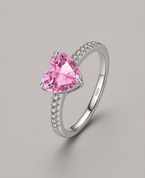 Каблучка Heart Shine Pink