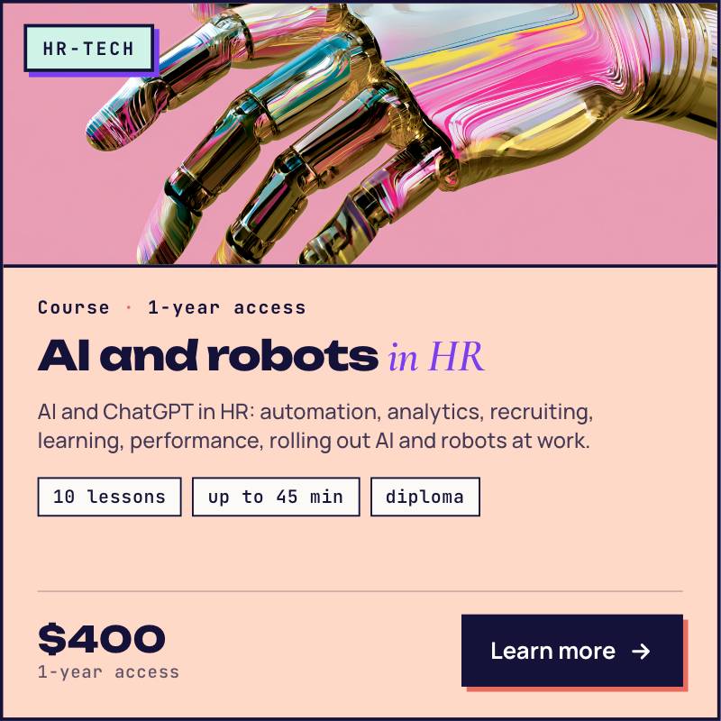 Robots for HR
