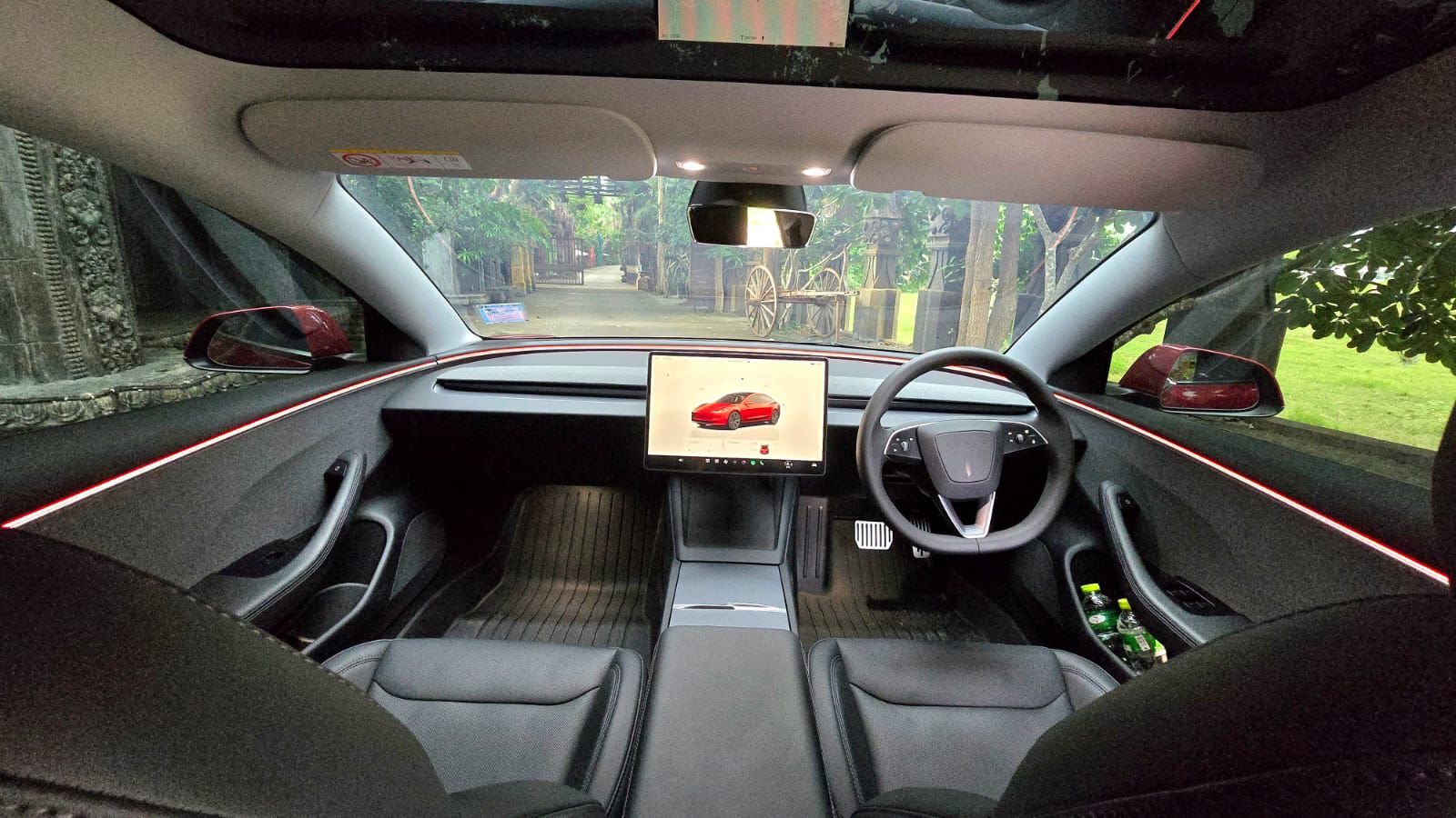Tesla Model 3 electric sedan rental in Pattaya