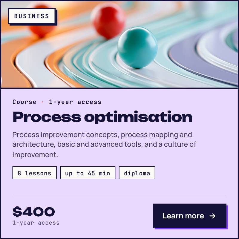 Process optimisation