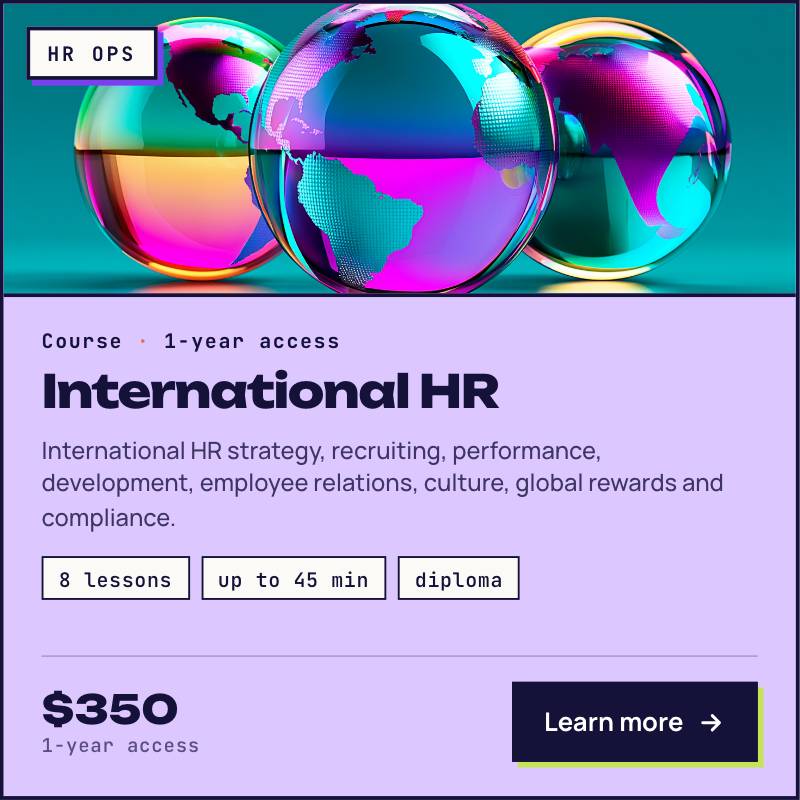 International HR