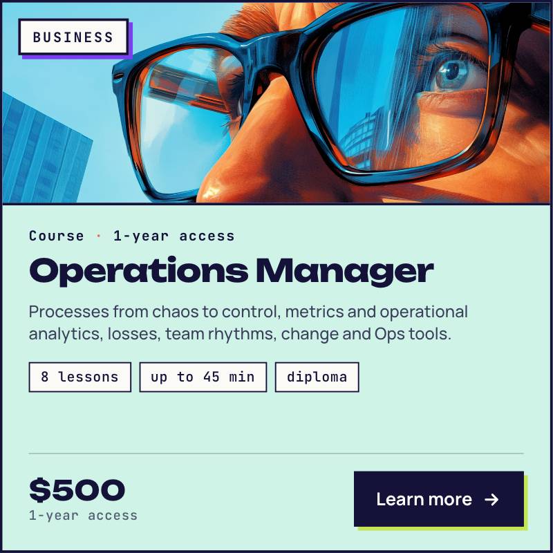Operations Manager