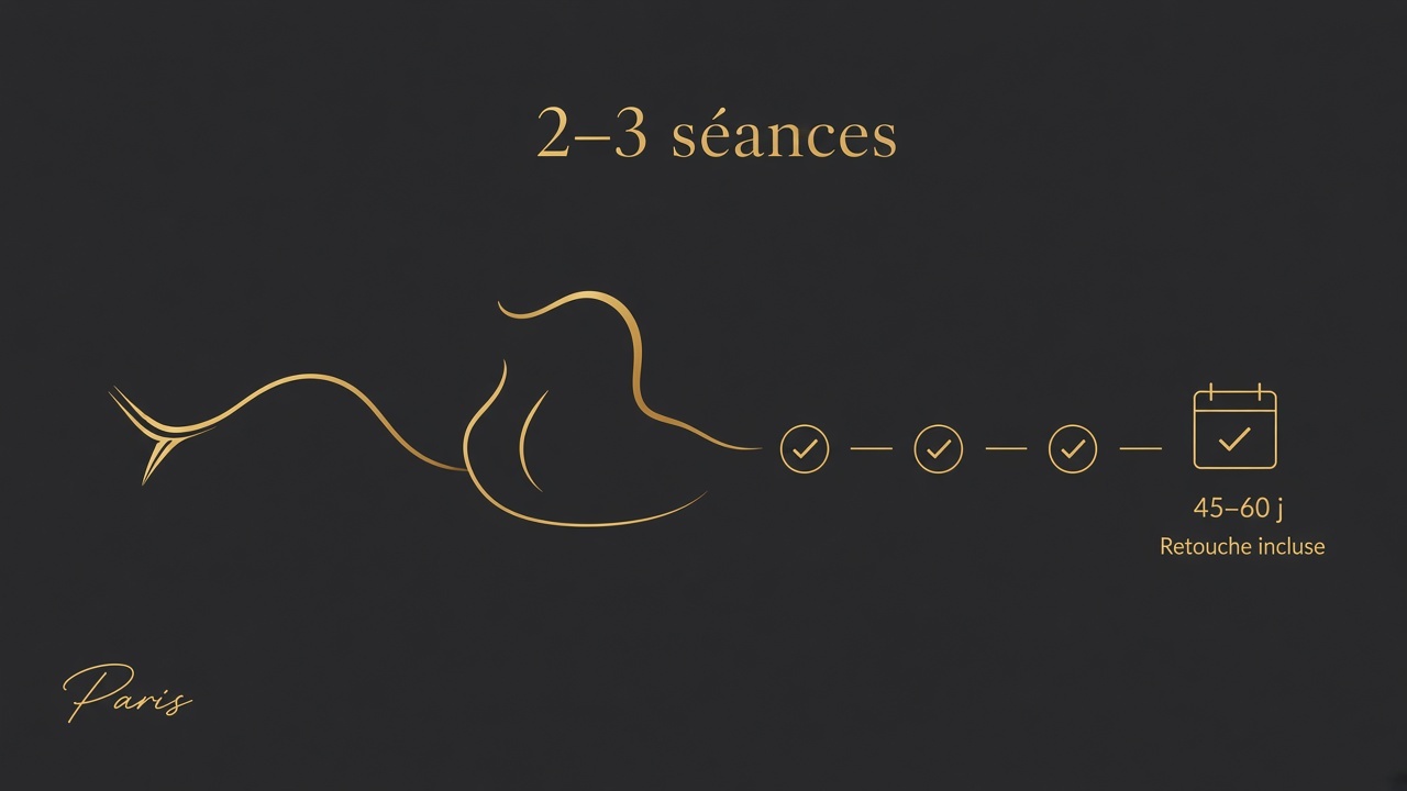 Parcours : bilan puis deux à trois séances, 45 à 60 jours