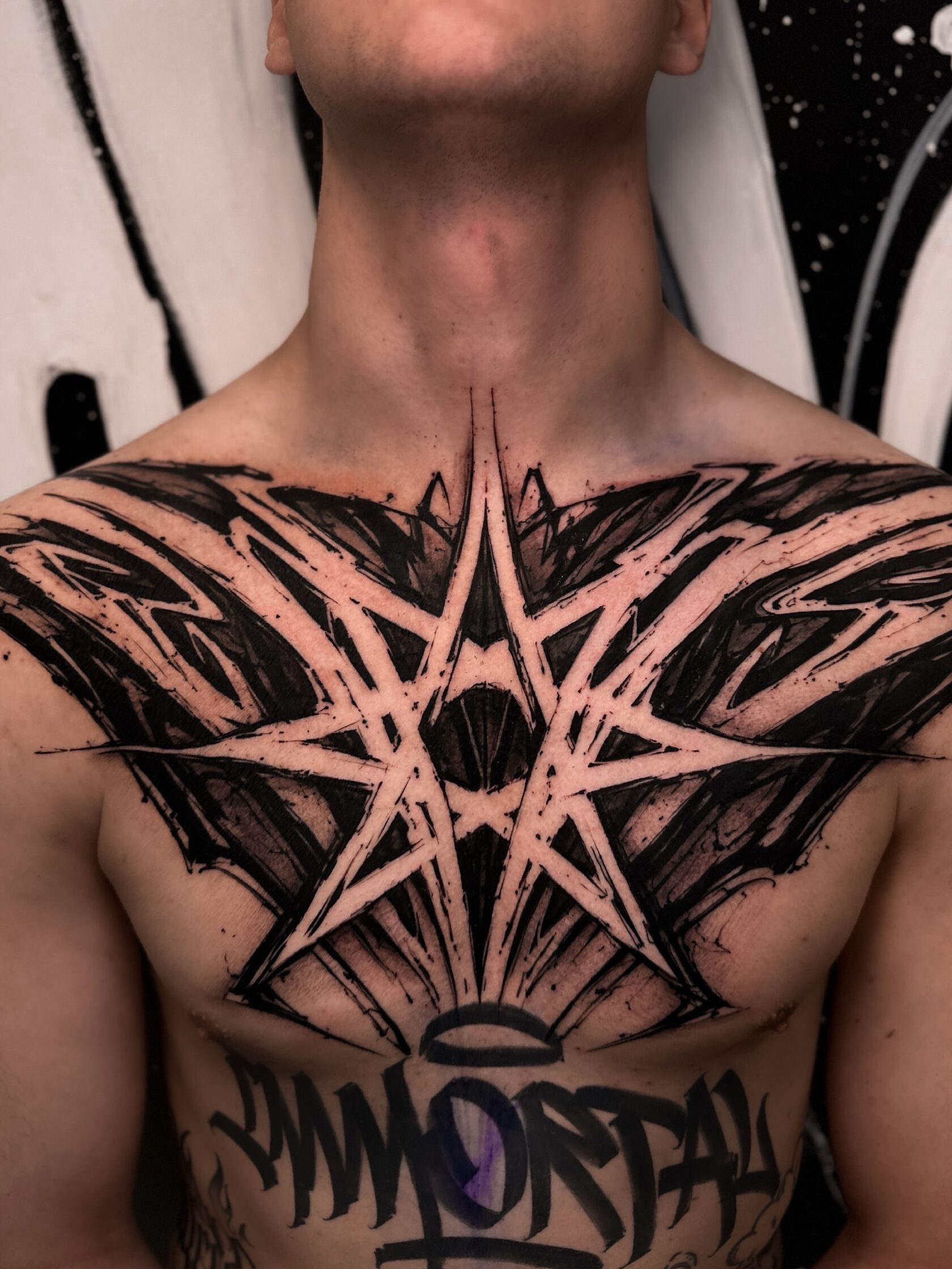 Blackwork Tattoo von Vito – Arbeit 3