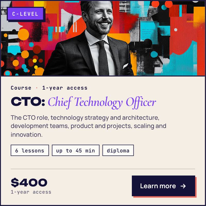 CTO: Chief Technical Officer