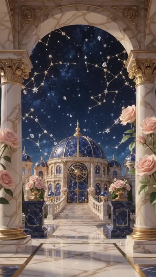 Invitation Starry Princess — Le Palais des Étoiles