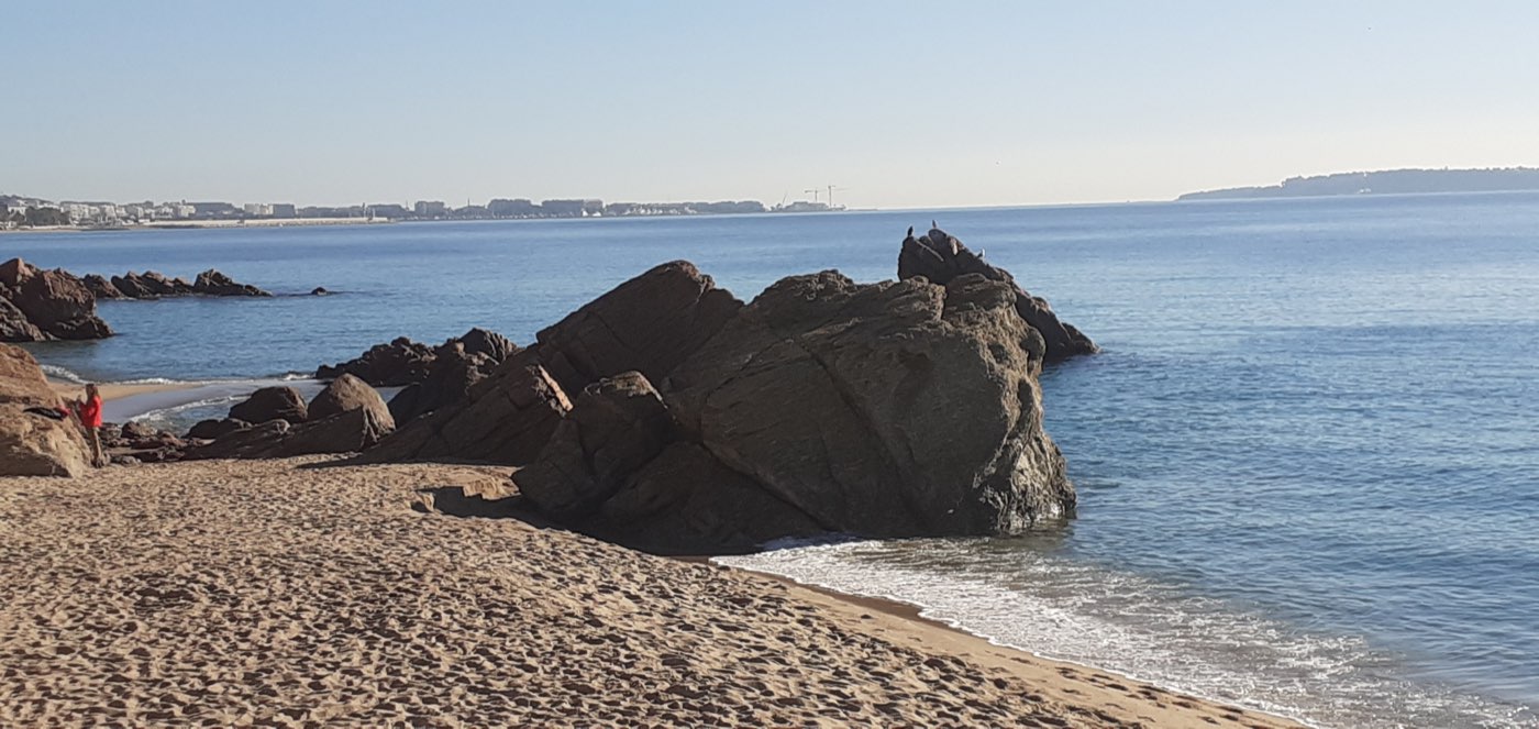 Plage des Rochers à Cannes-La Bocca