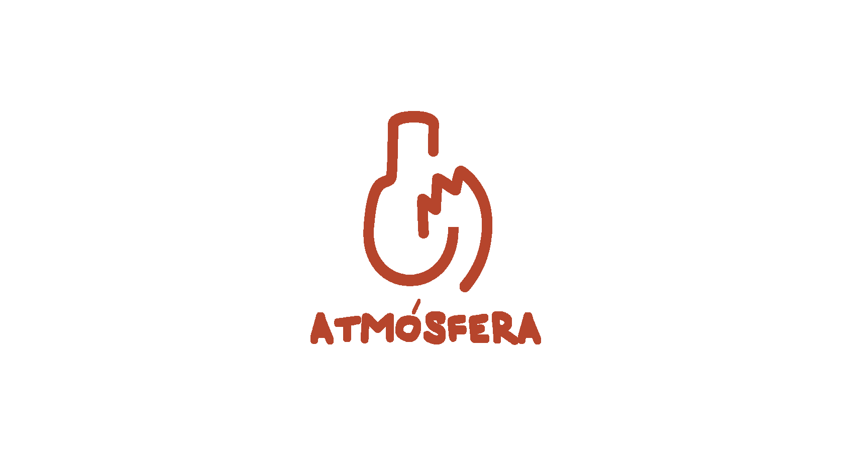 Logotipo de Atmósfera, taller artesanal en Guardamar del Segura