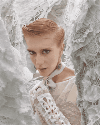 Weave Tale — animated lace-world portrait 3