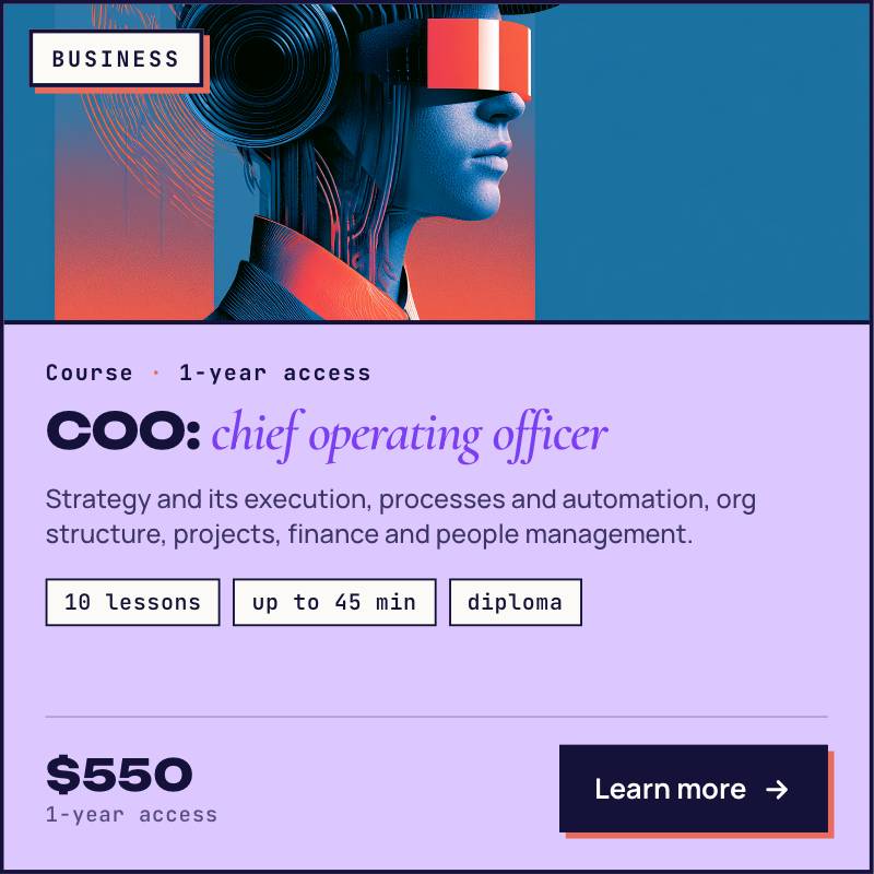 Chief Operating Officer