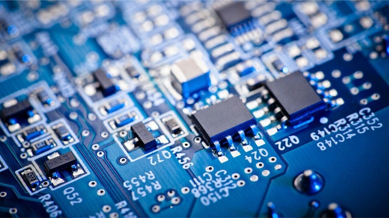 Circuit board close-up