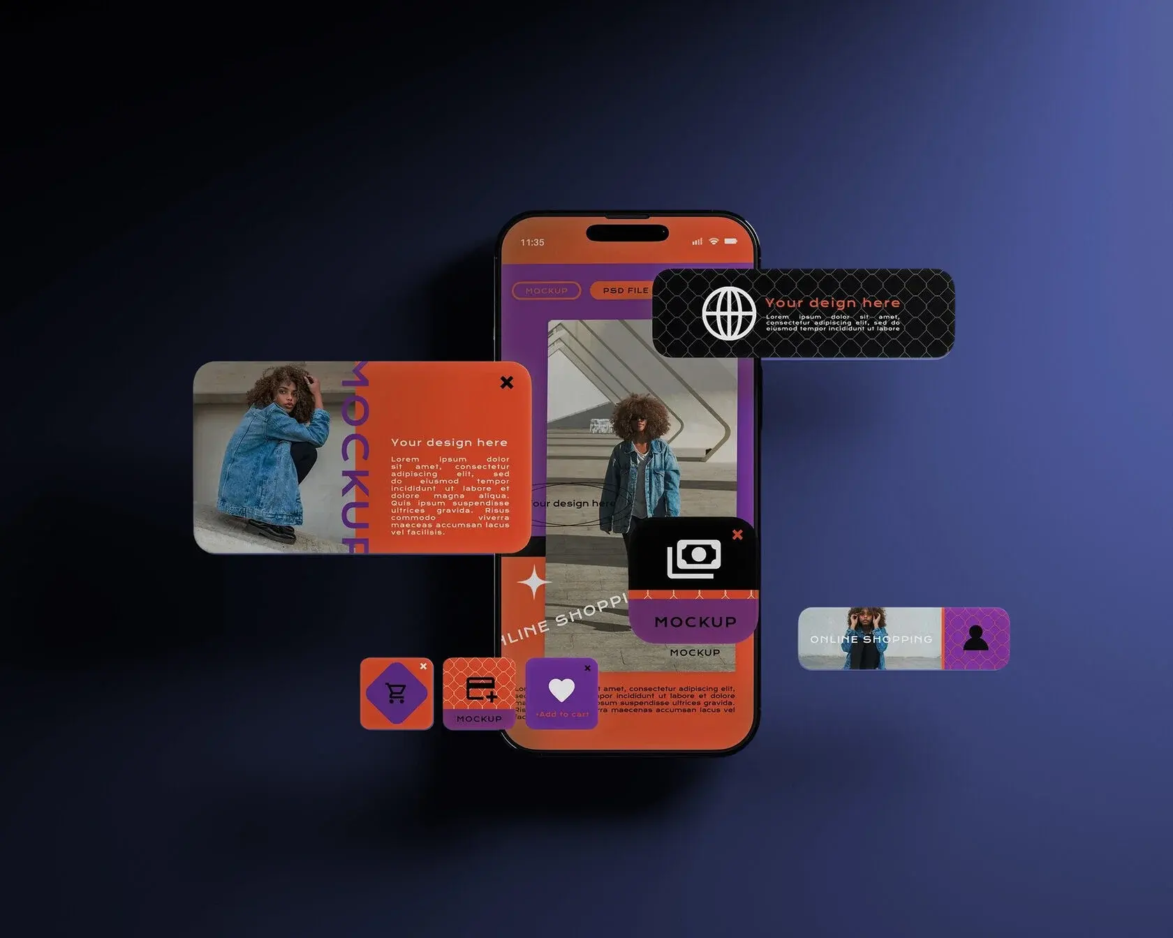 UI/UX design for websites