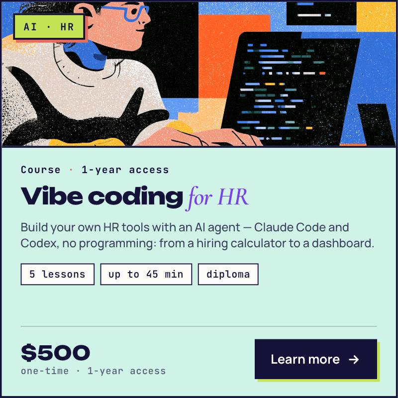Vibe Coding in HR