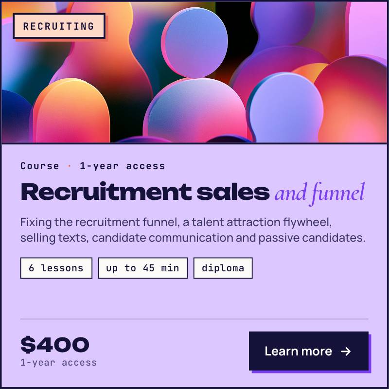 Recruitment Sales and Funnel