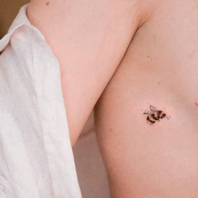Bee on the side