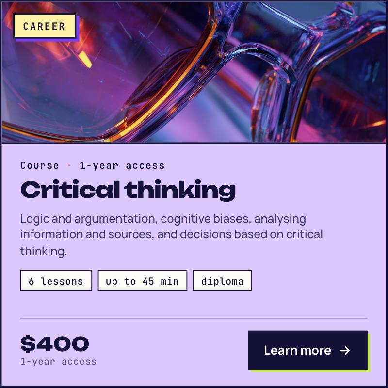 Critical Thinking: