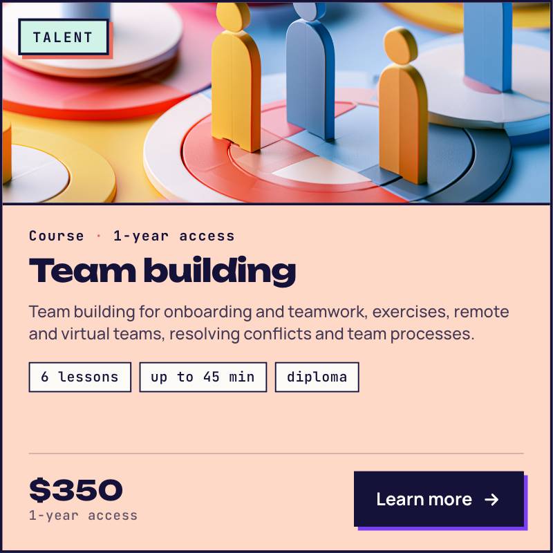 Team building in the company