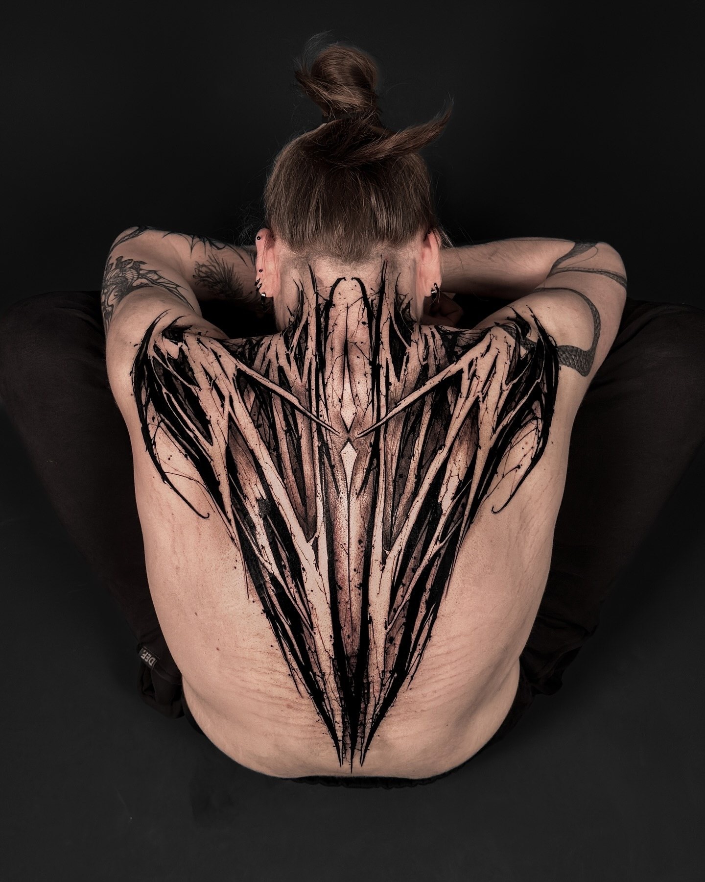 Blackwork Tattoo von Vito – Arbeit 11