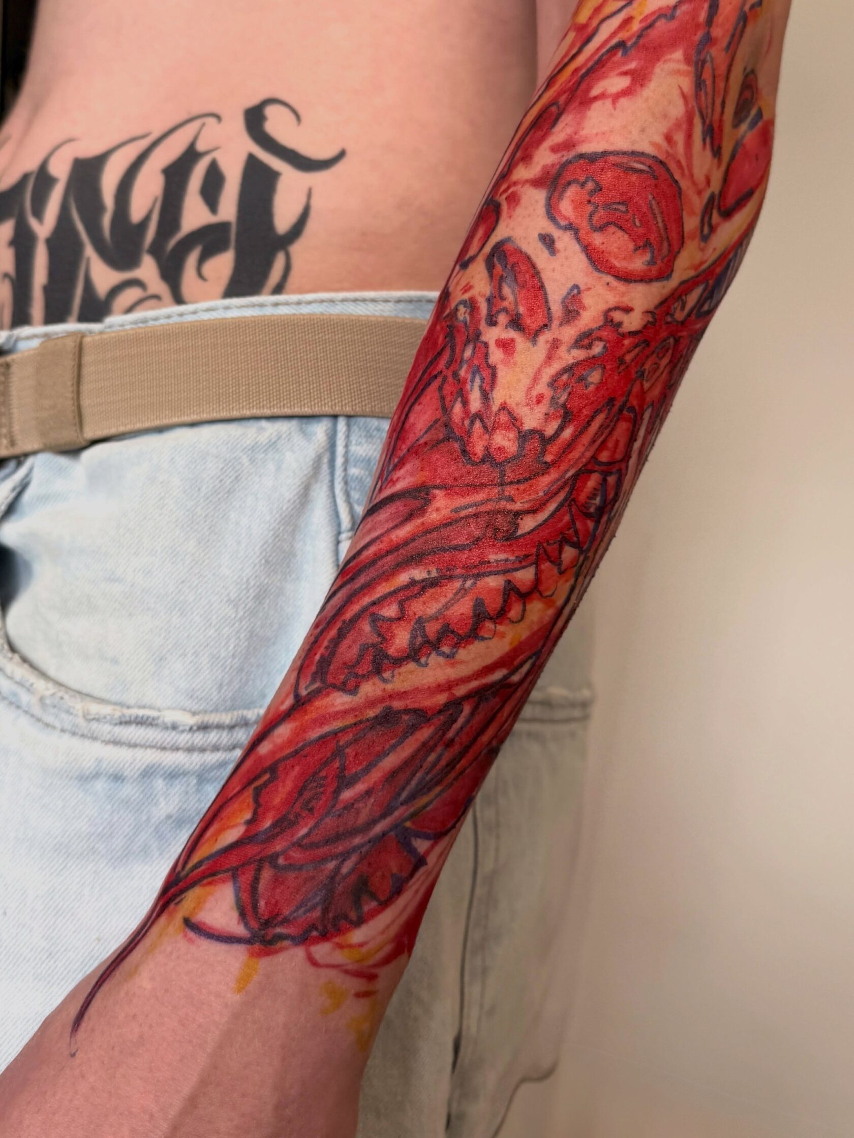 Cover-up 2 von Nikolaj – Vorher