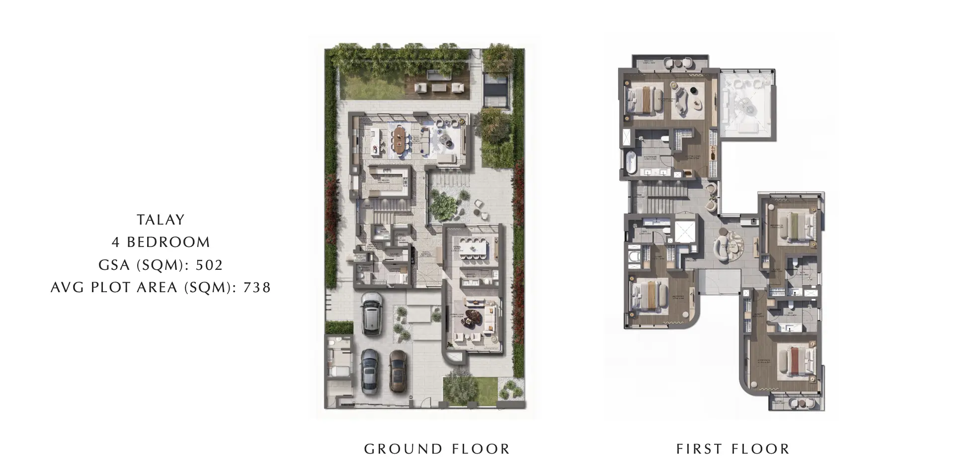 4-bedroom villa