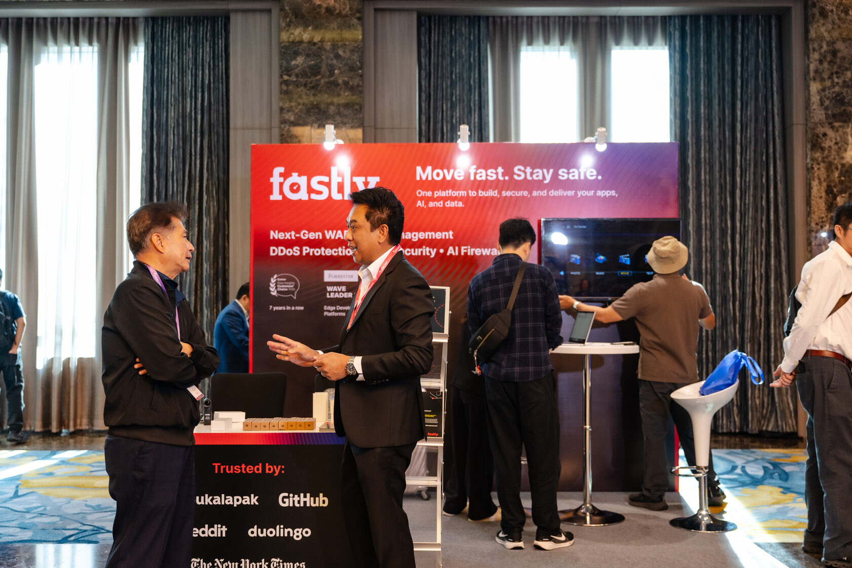 Technology exhibition and product demonstrations