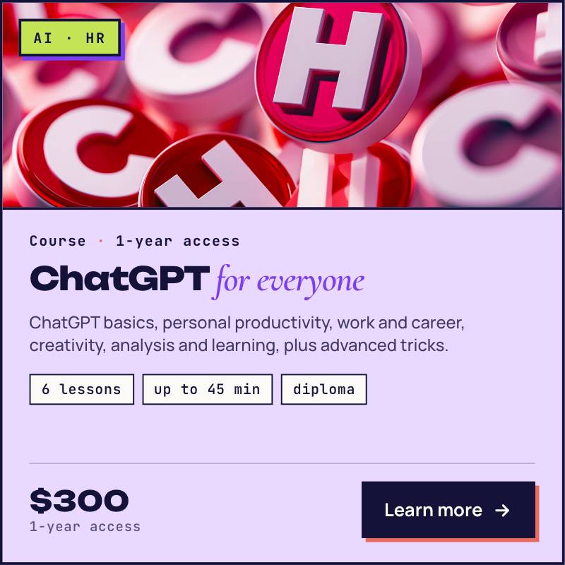 ChatGPT for everyone