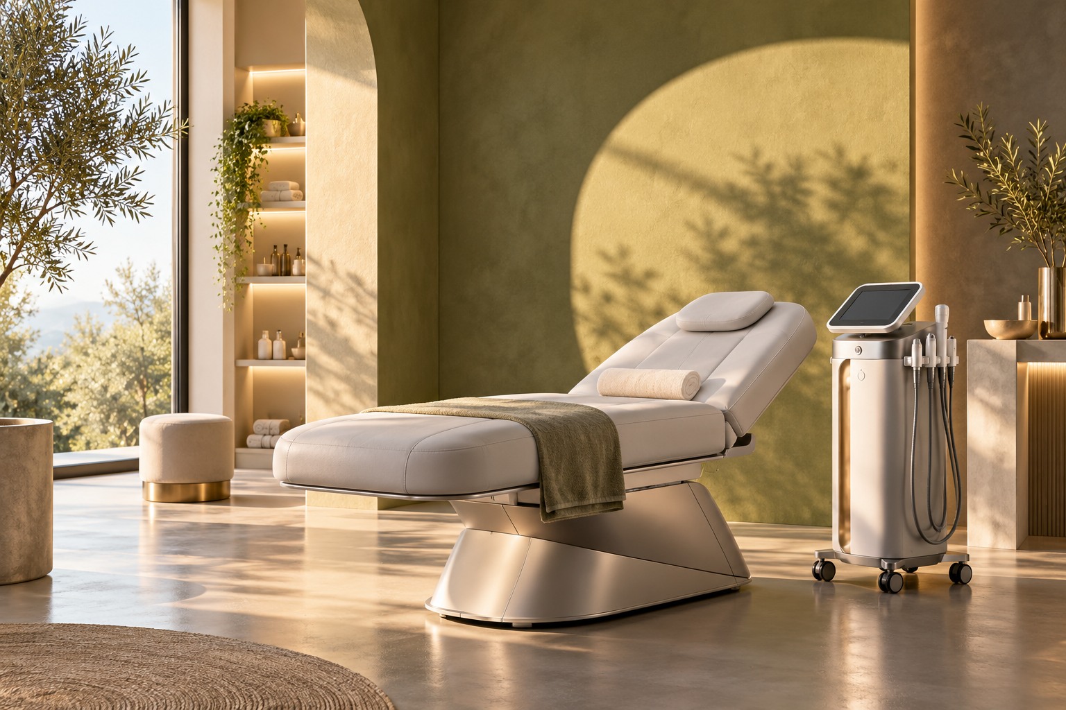 Ambiente professionale per la formazione estetica — immagine illustrativa