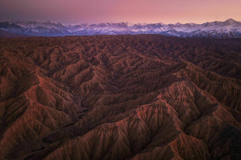 Ak-Sai Canyon rock formations, the Forgotten Rivers valley
