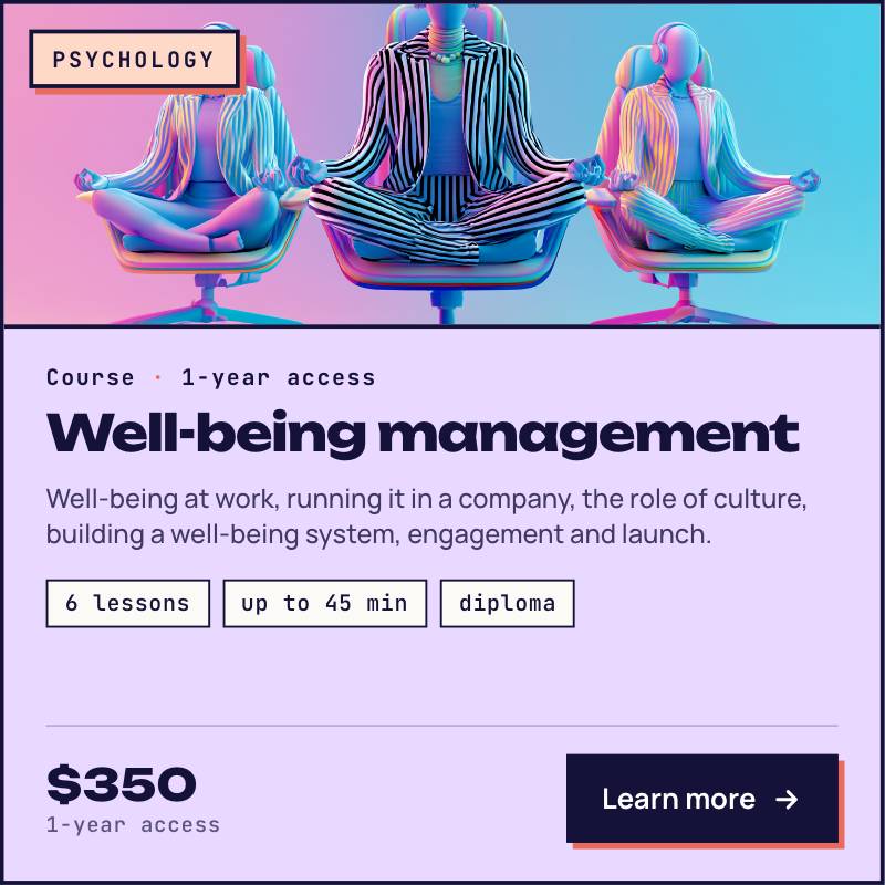 Well-being Management