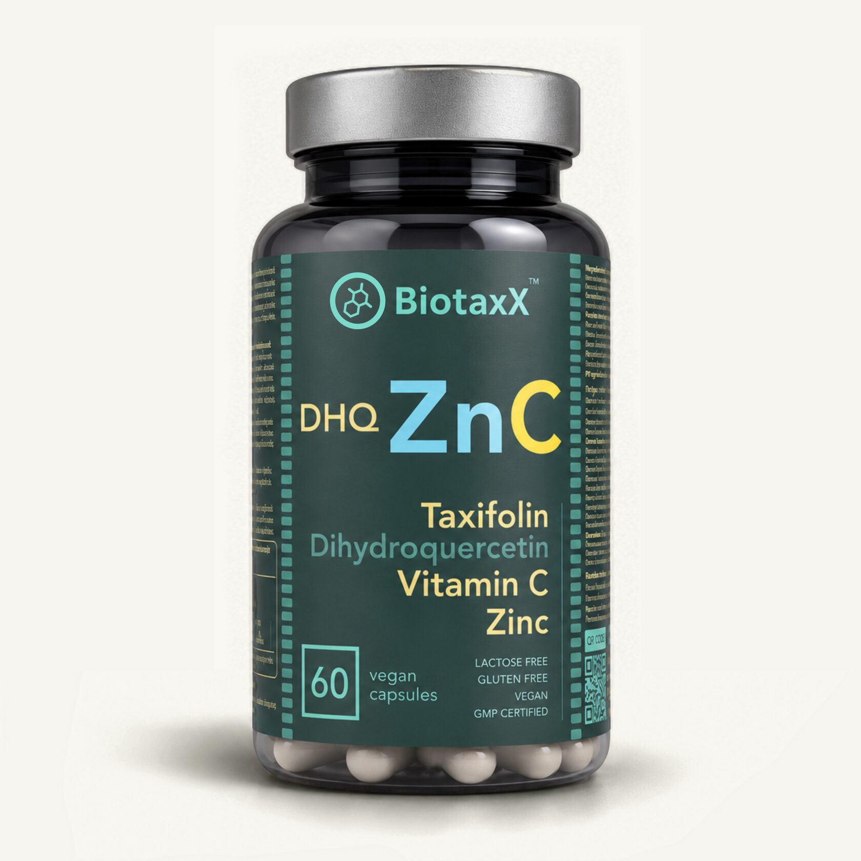 Taxifolin + Vitamin C + Zinc