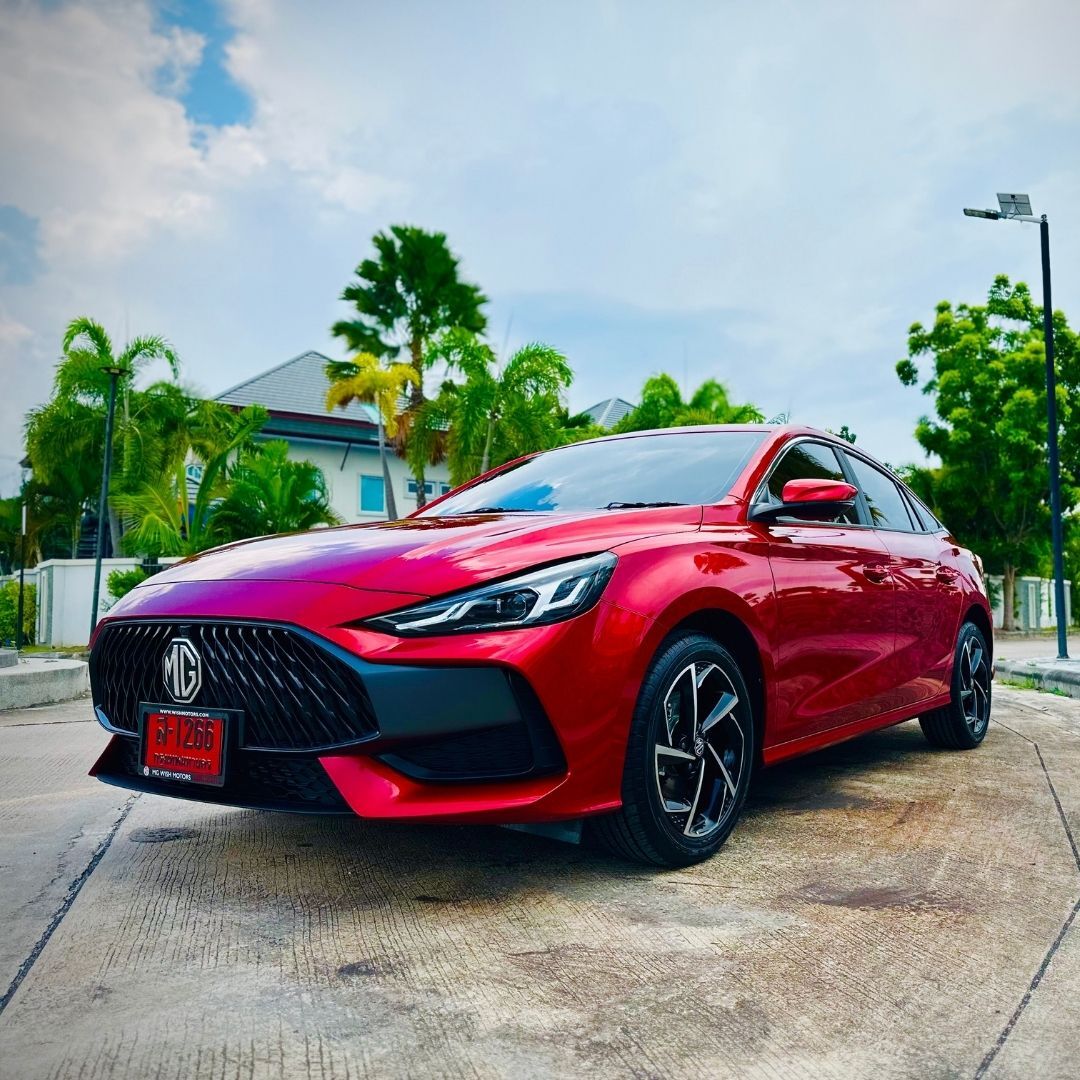 MG 5 – elegant and modern sedan for rent in Pattaya