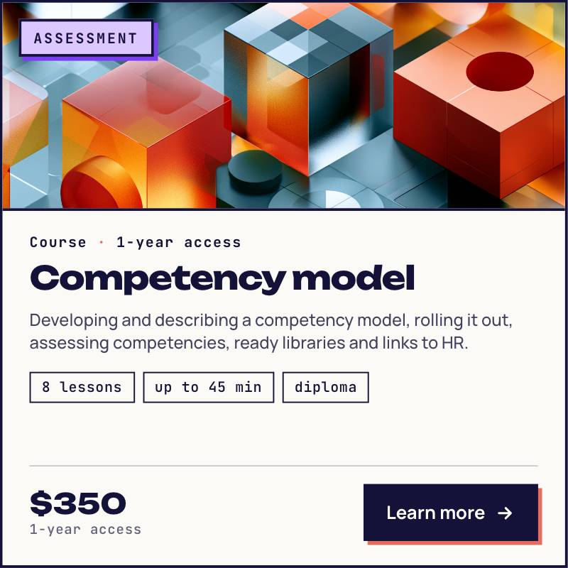 Competency model