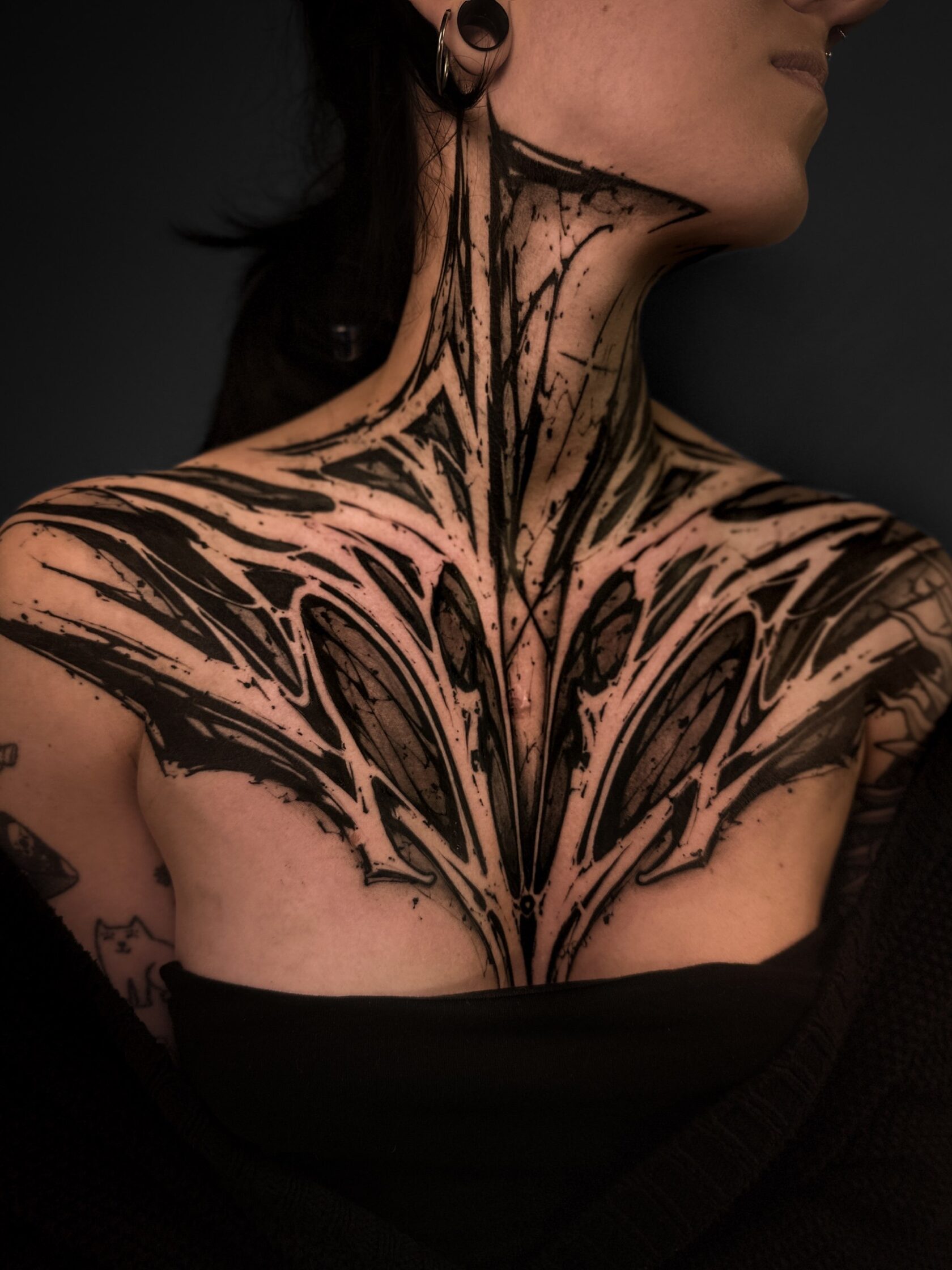 Blackwork Tattoo von Vito – Arbeit 2