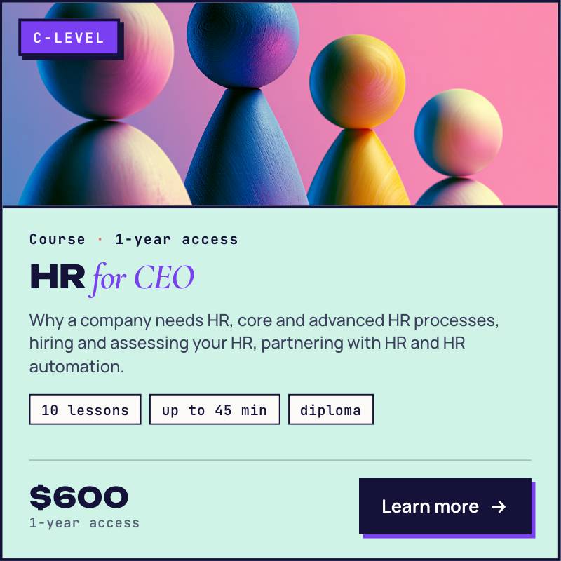 HR for CEO