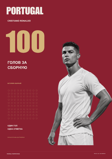National Team Milestone — демонстрационный мастер-макет