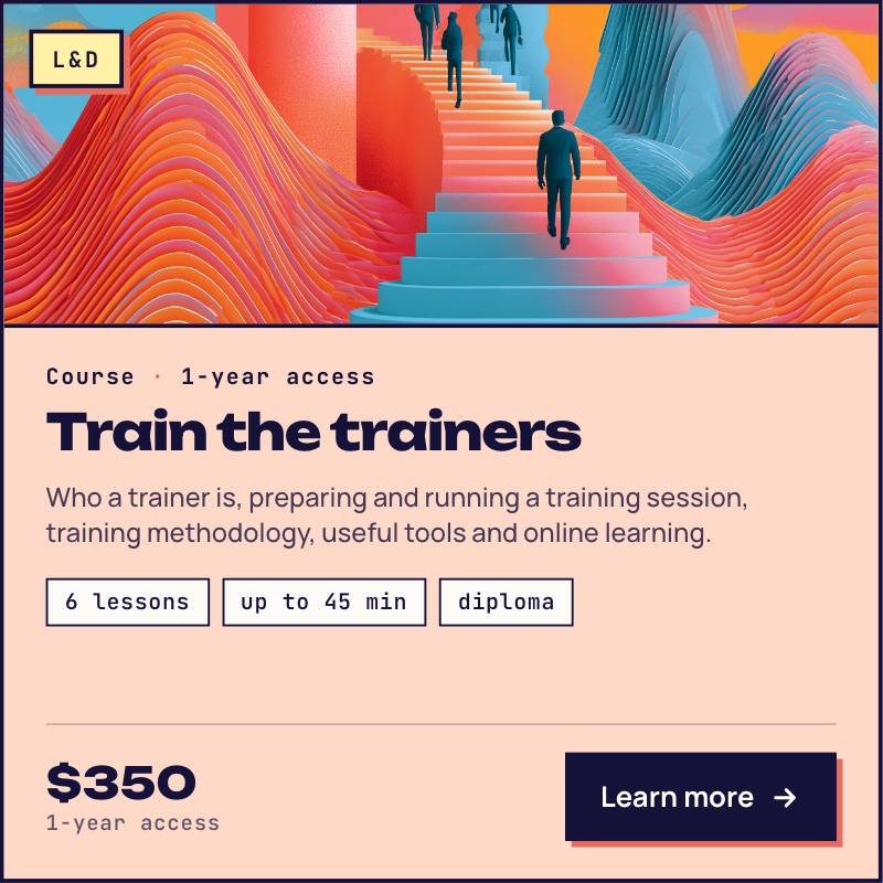 Train the trainers