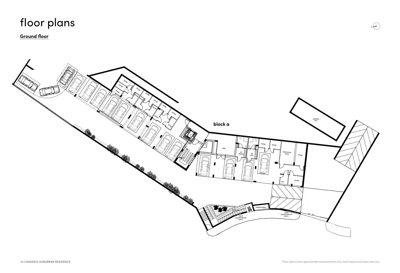 Plan parteru i części wspólnych