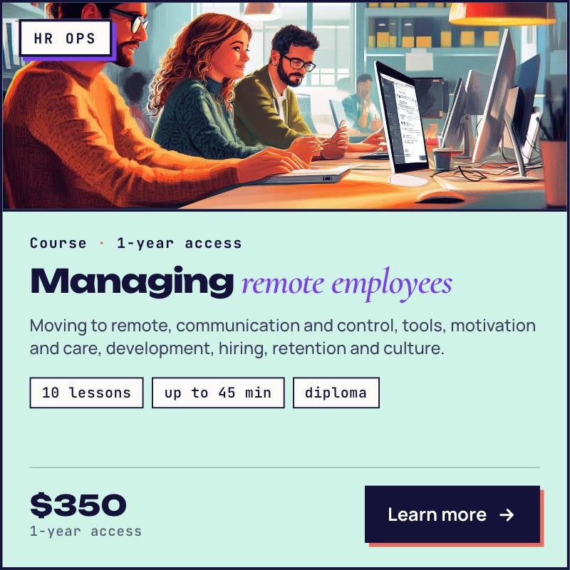 Managing remote employees