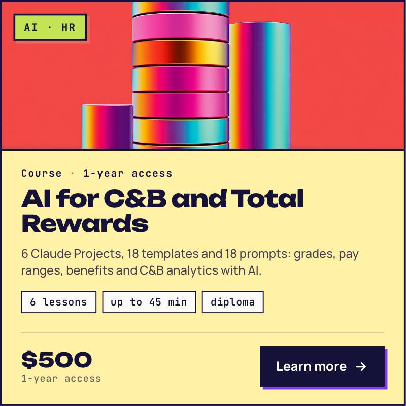 AI for C&B and Total Rewards